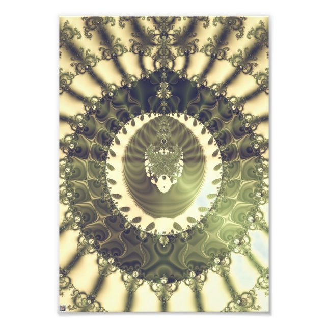 Orientalische Sonne Fotodruck (Vorne)