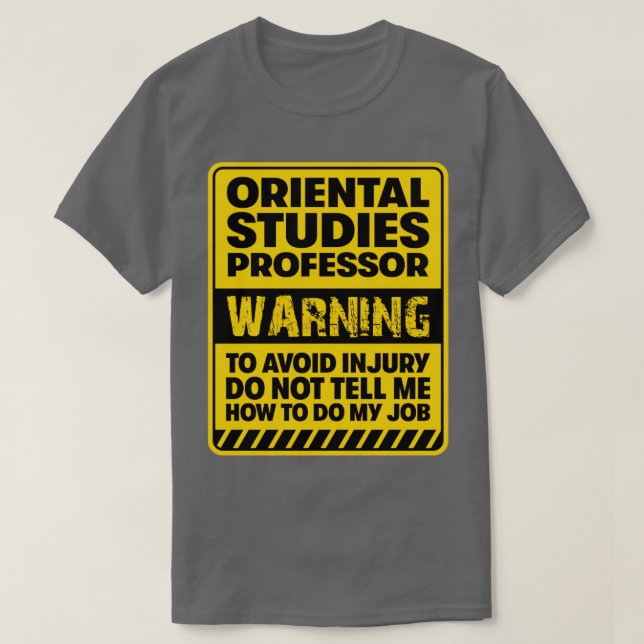 Orientalische Studien Professor2 T-Shirt (Design vorne)