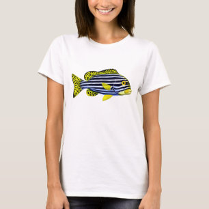 Orientalische Sweetlips pazifische T-Shirt