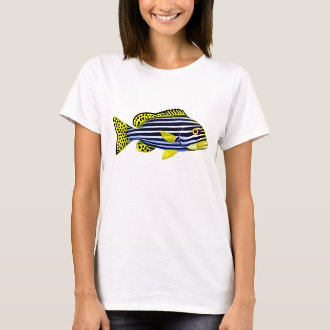 Orientalische Sweetlips pazifische T-Shirt (Vorderseite)