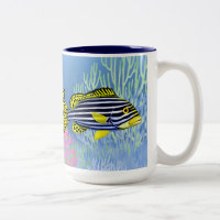Orientalische Sweetlips Riff-Fisch-Tasse