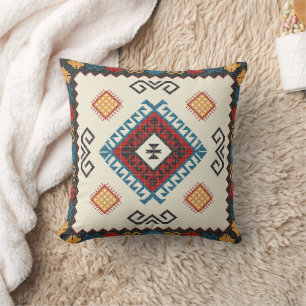 Orientalische traditionelle türkische Kilim-Muster Kissen