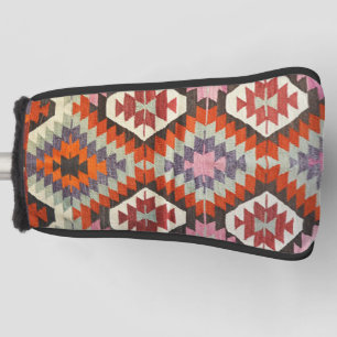 Orientalischer Antiker Türkischer Persischer Kilim Golf Headcover