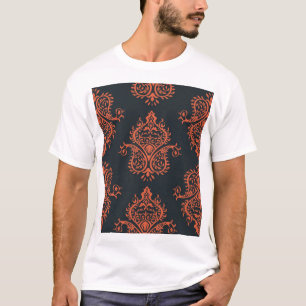 Orientalischer Damast: Vintages mediterranes Muste T-Shirt