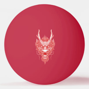 Orientalischer Drachenkopf Tischtennisball