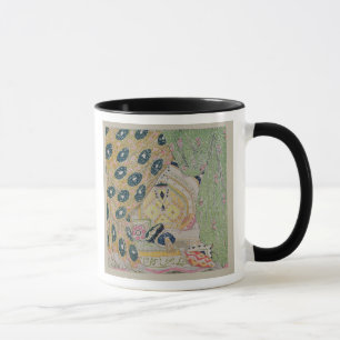Orientalischer Landschafts-Entwurf (Farbelitho) Tasse