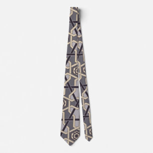 Orientalischer Ornament Stickereidekunst Muster Krawatte