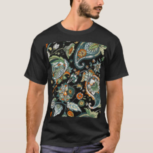Orientalischer Paisley: traditionelles türkisches T-Shirt