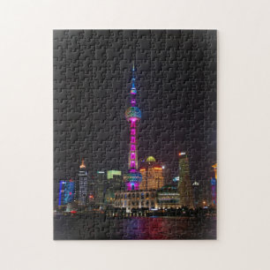 Orientalischer Perlen-Turm - Shanghai, China Puzzle
