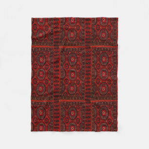 orientalischer Teppich Fleecedecke