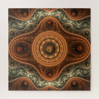 Orientalischer Teppich - Fraktalkunst von Stan Rag Puzzle