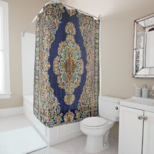 Orientalischer Teppich Kilim Duschvorhang