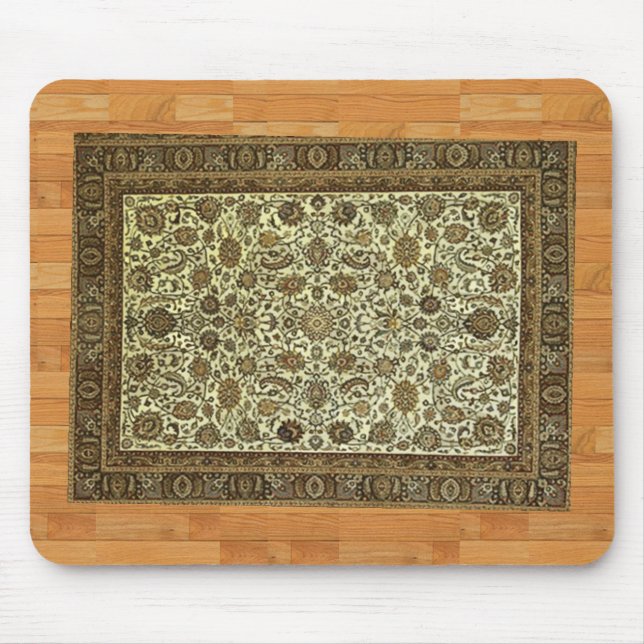 Orientalischer Teppich Mousepad (Vorne)