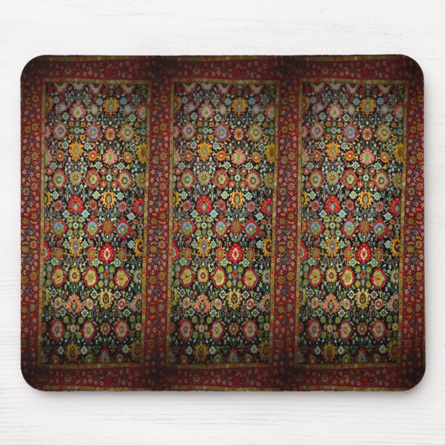 Orientalischer Teppichentwurf Mousepad (Vorne)