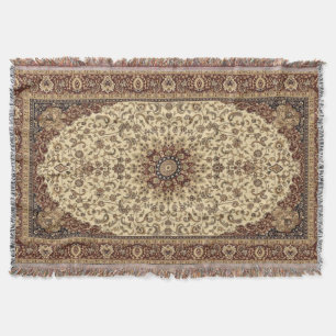 Orientalischer Türkischer Persischer Blumen Teppic Decke