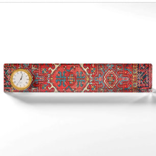 Orientalischer türkischer Teppich Namensplakette