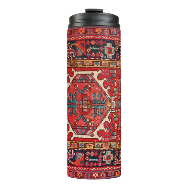 Orientalischer türkischer Teppich Thermosbecher (Vorderseite)