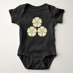 Orientalischer Vintage-Akizuki-Clan Japanischer Ka Baby Strampler