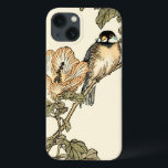 Orientalischer Vogel auf Zweig Case-Mate iPhone Hülle<br><div class="desc">Dieser Kunstdruck zeigt ein scharfes,  lebendiges Bild eines orientalischen Vogels auf einem Zweig. Darunter befindet sich eine orangefarbene Blume mit hoher Farbgenauigkeit. Diese zeitgenössische Kunstdrucke einer traditionell orientalisch inspirierten Kunst verleiht jedem Gemälde in Ihrem Haus Charakter.</div>