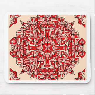 Orientalischer Wolldeckeentwurf! Mousepad