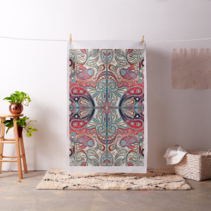 Orientalisches Aquarell-Muster II + Ihre Ideen Stoff