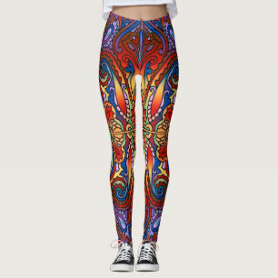 Orientalisches Aquarellmuster I + Ihre Ideen Leggings