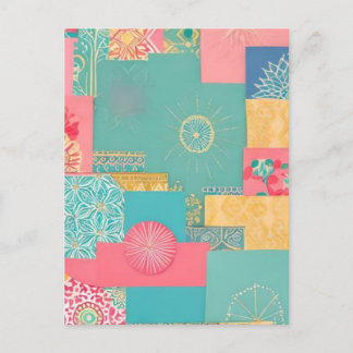 Orientalisches Design Postkarte