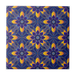 Orientalisches geometrisches Muster Fliese