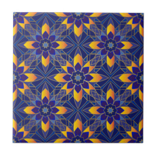Orientalisches geometrisches Muster Fliese
