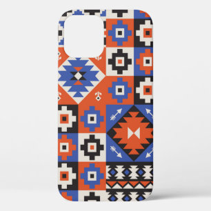 Orientalisches geometrisches nahtloses Muster. Eth Case-Mate iPhone Hülle