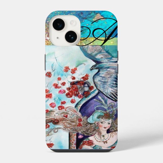 ORIENTALISCHES MÄRCHEN-MONOGRAMM iPhone HÜLLE (Rückseite)