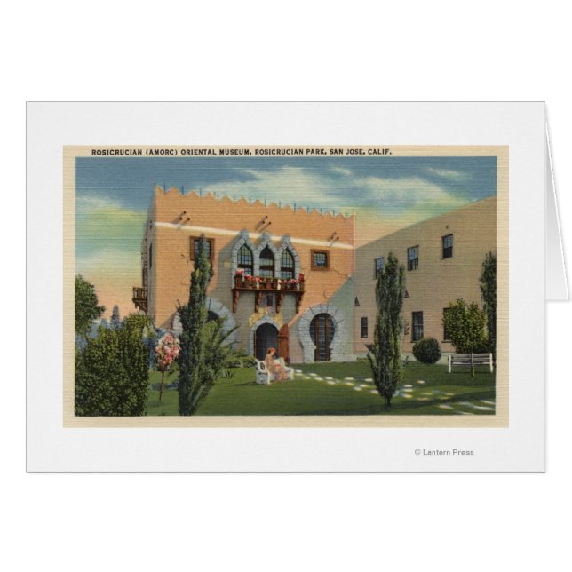 Orientalisches Museum Rosicrucian Park (Vorderseite (Horizontal))