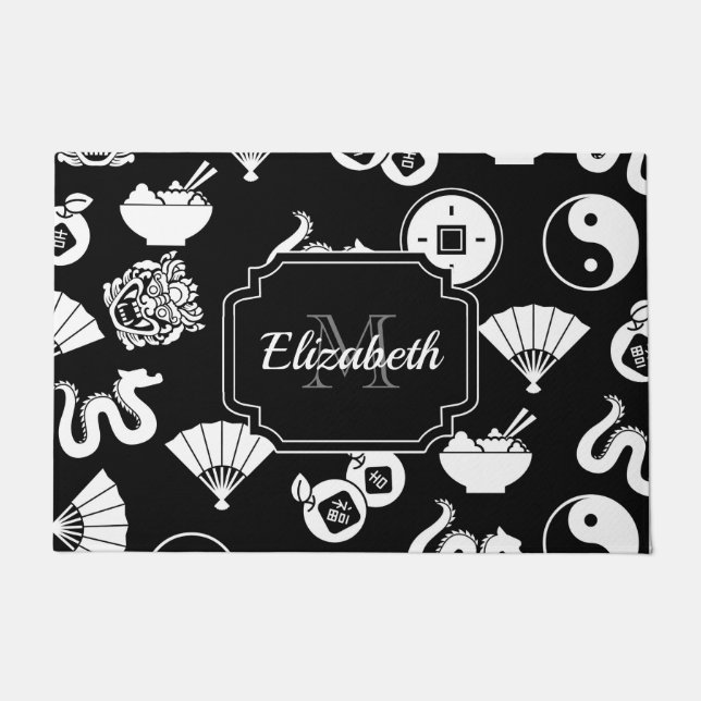 Orientalisches Muster Fußmatte (Vorderseite)