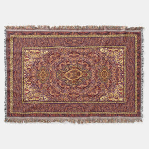 Orientalisches persisches rotes Gold Decke