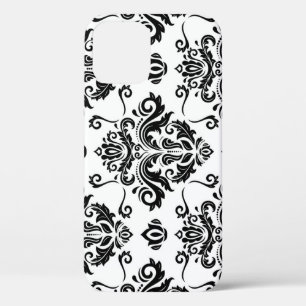 Orientalisches Schwarz & Weiß: Klassische Textur Case-Mate iPhone Hülle