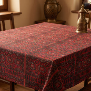 Orientalisches Teppichmuster Tischdecke
