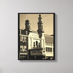 Orientalisches Theater Leinwanddruck