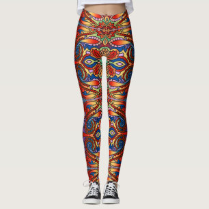 Orientalisches Wasserfarbmuster I + Ihre Ideen Leggings
