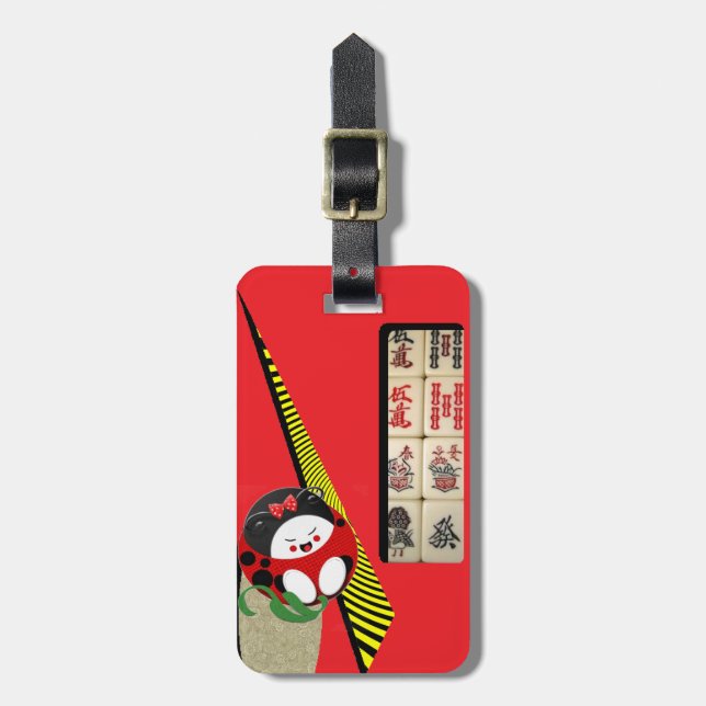 Orientausdruck Gepäckanhänger (Vorderseite vertikal)