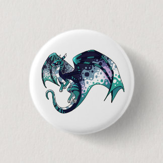 Oriented AroAce Pride Dragon Button