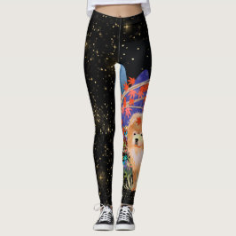 ORIGAMI AUTUMN Chow Leggings