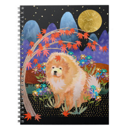 ORIGAMI AUTUMN Chow Spiralnotebook Notizblock