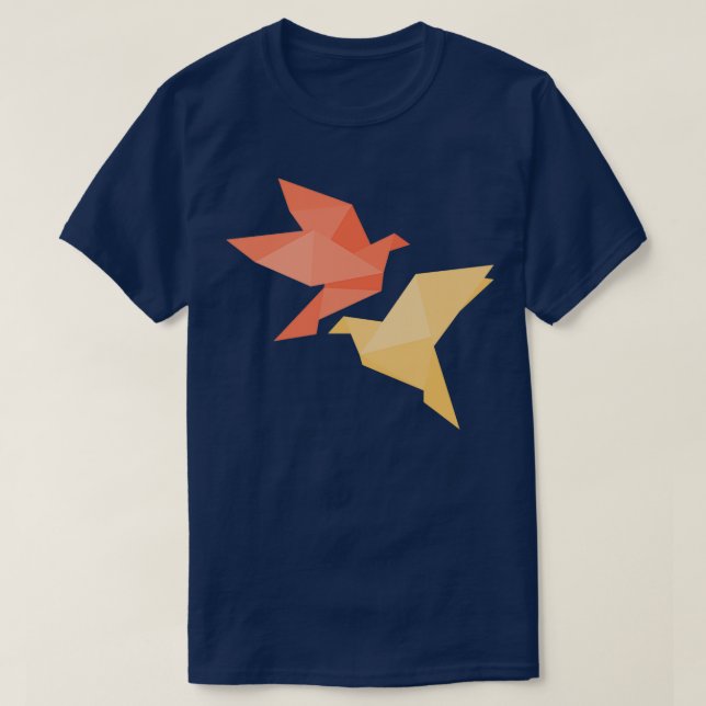 Origami Bird 20 T-Shirt (Design vorne)