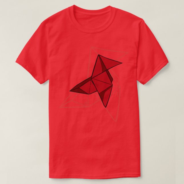 ORIGAMI BIRD 39 T-Shirt (Design vorne)