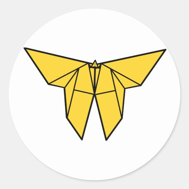Origami Butterfly Stickers (Vorderseite)