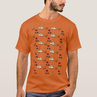 Origami Cloud Mushroom T-Shirt