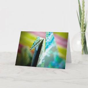 Origami Crane - Grußkarte Karte