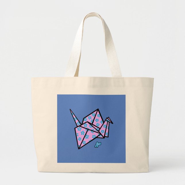 Origami Crane Tasche (Vorne)