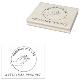 Origami Custom Handmade Large Rubber Briefmarke Gummistempel