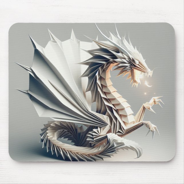 Origami Dragon Mousepad (Vorne)